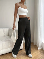 Women's Relaxed Casual Pants – Autumn Winter Everyday Trousers