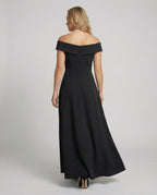 Women's Maxi Dress – Off-Shoulder Occasion Dress – Solenne