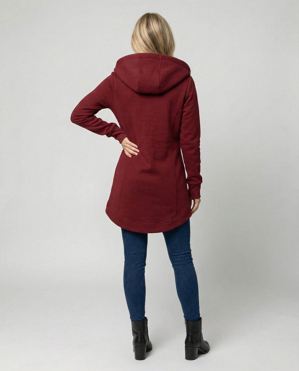 Women's Hooded Winter Jacket – Warm Tailored Cold Weather Jacket