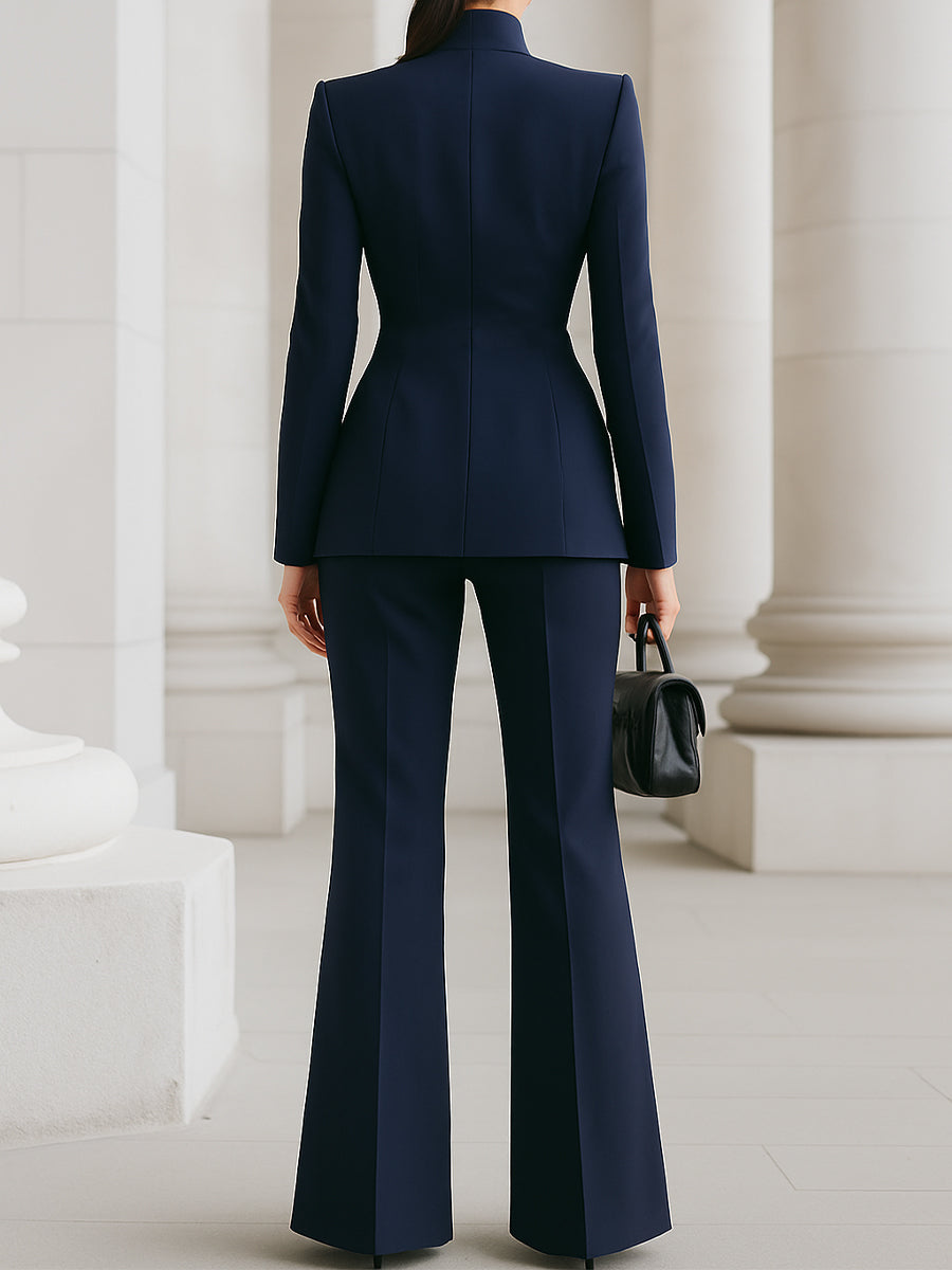 Women's Office Blazer Set – Tailored Pants Set – Mckinley