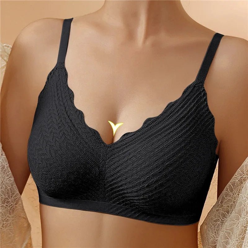 Women's Wireless Support Bra – Adjustable Everyday Comfort Bra