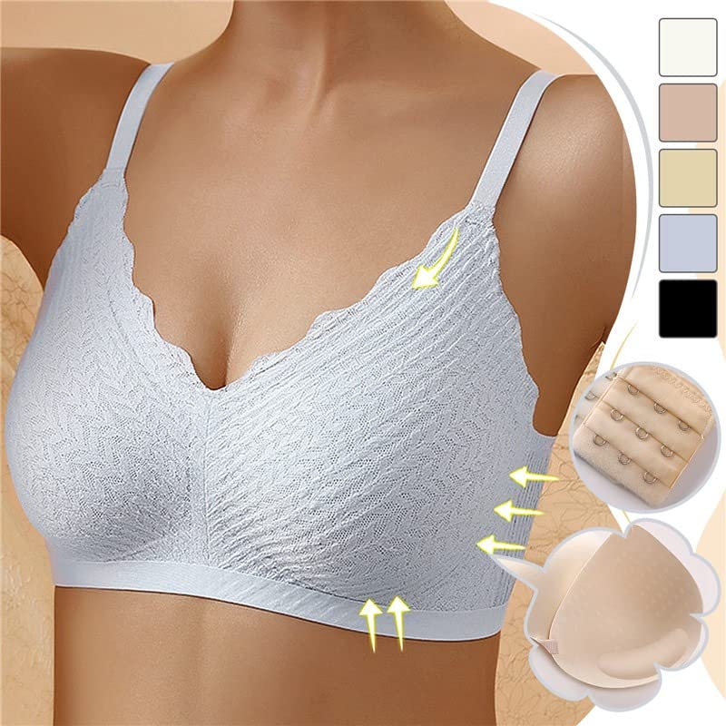 Women's Wireless Support Bra – Adjustable Everyday Comfort Bra