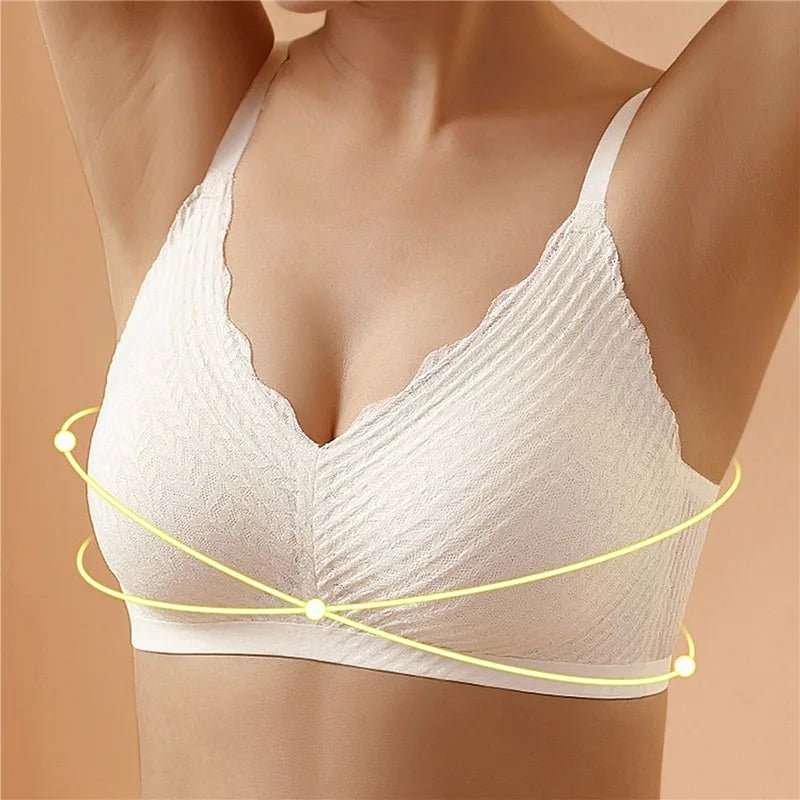 Women's Wireless Support Bra – Adjustable Everyday Comfort Bra