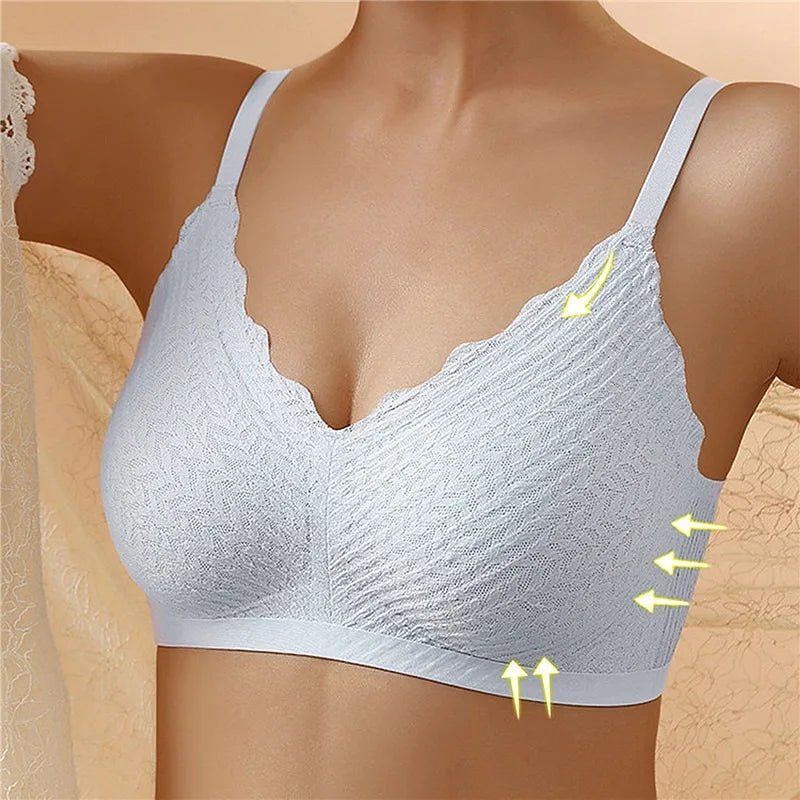 Women's Wireless Support Bra – Adjustable Everyday Comfort Bra