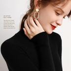 Women's Turtleneck Sweater – Classic Roll Neck Winter Sweater