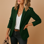 Women's Slim Fit Blazer – Figure-Flattering Office Blazer – Avery