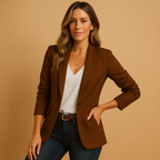 Women's Slim Fit Blazer – Figure-Flattering Office Blazer – Avery