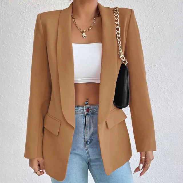 Women's Slim Fit Blazer – Tailored Formal Blazer – Brooklyn