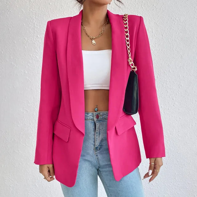 Women's Slim Fit Blazer – Tailored Formal Blazer – Brooklyn