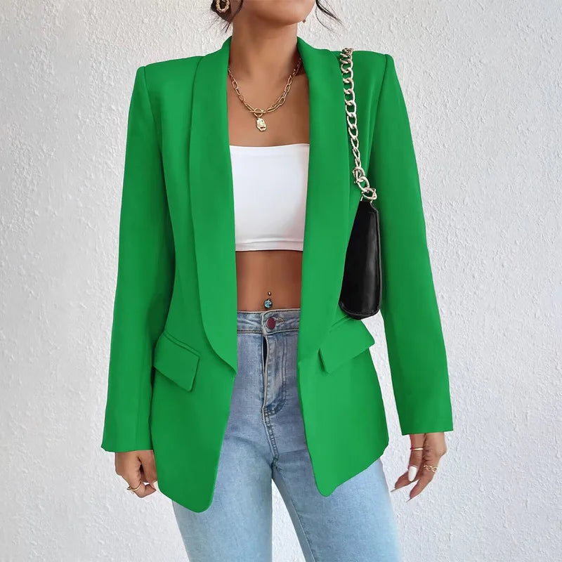 Women's Slim Fit Blazer – Tailored Formal Blazer – Brooklyn