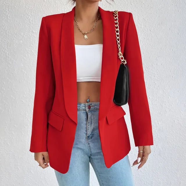 Women's Slim Fit Blazer – Tailored Formal Blazer – Brooklyn