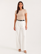 Women's Office Pants – Pleated Business Pants
