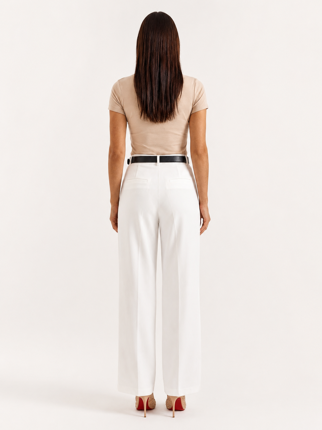 Women's Office Pants – Pleated Business Pants