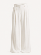 Women's Office Pants – Pleated Business Pants
