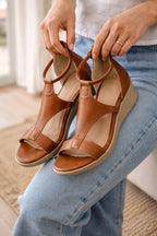 Women's Comfortable Wedge Sandals – Open Toe Sandals