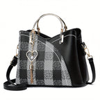 Women's Luxury Faux Leather Bag – Elegant Shoulder Bag – Lillian