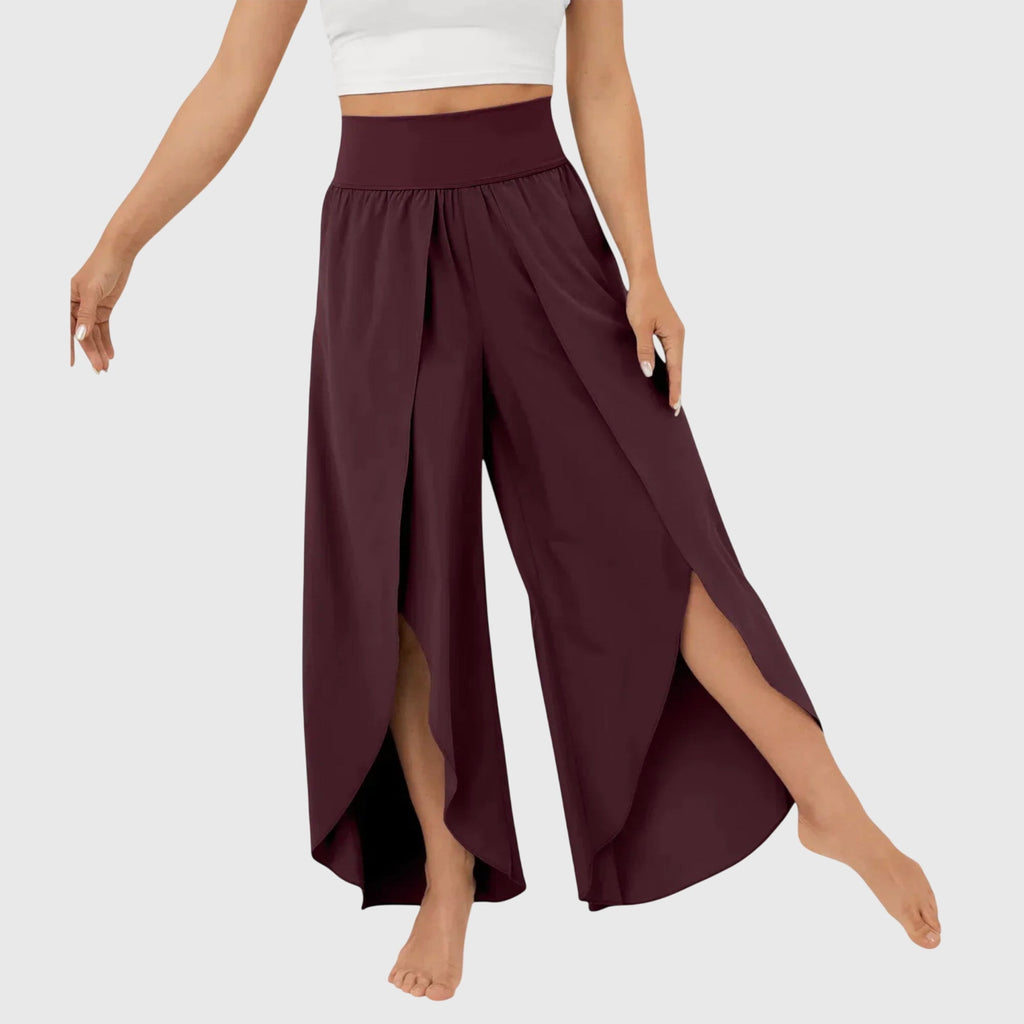 Women's Boho Wide Leg Pants – Casual Summer Pants – Zafira