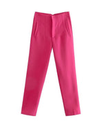 Women's Tailored Dress Pants – Wrinkle-Free Office Pants