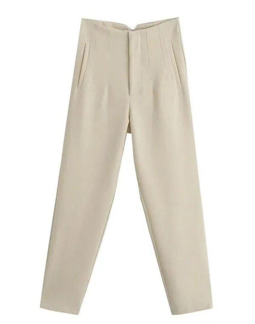 Women's Tailored Dress Pants – Wrinkle-Free Office Pants