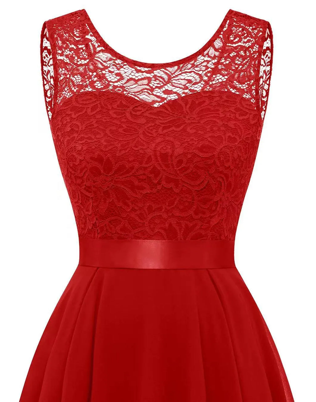 Women's Wedding Guest High-Low Dress – Flowy Asymmetrical Occasion Dress