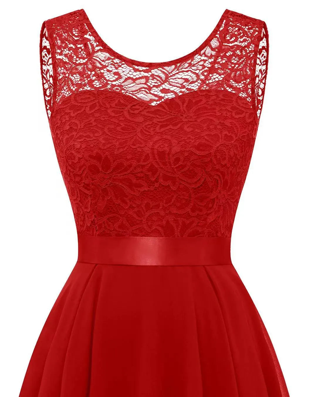 Women's Wedding Guest High-Low Dress – Flowy Asymmetrical Occasion Dress