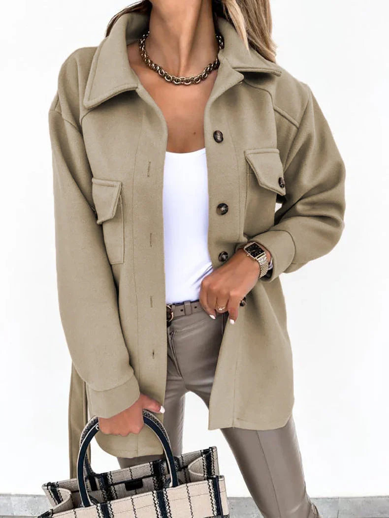 Women's Lightweight Windbreaker Jacket – Zip-Up Casual Outdoor Jacket