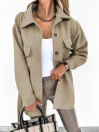 Women's Lightweight Windbreaker Jacket – Zip-Up Casual Outdoor Jacket