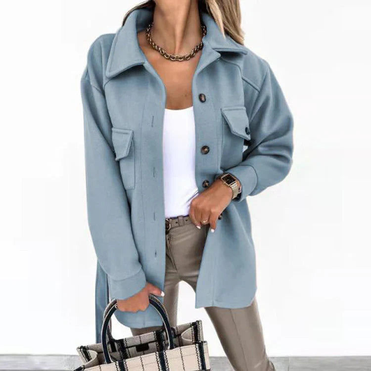 Women's Lightweight Windbreaker Jacket – Zip-Up Casual Outdoor Jacket
