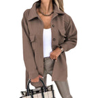 Women's Lightweight Windbreaker Jacket – Zip-Up Casual Outdoor Jacket