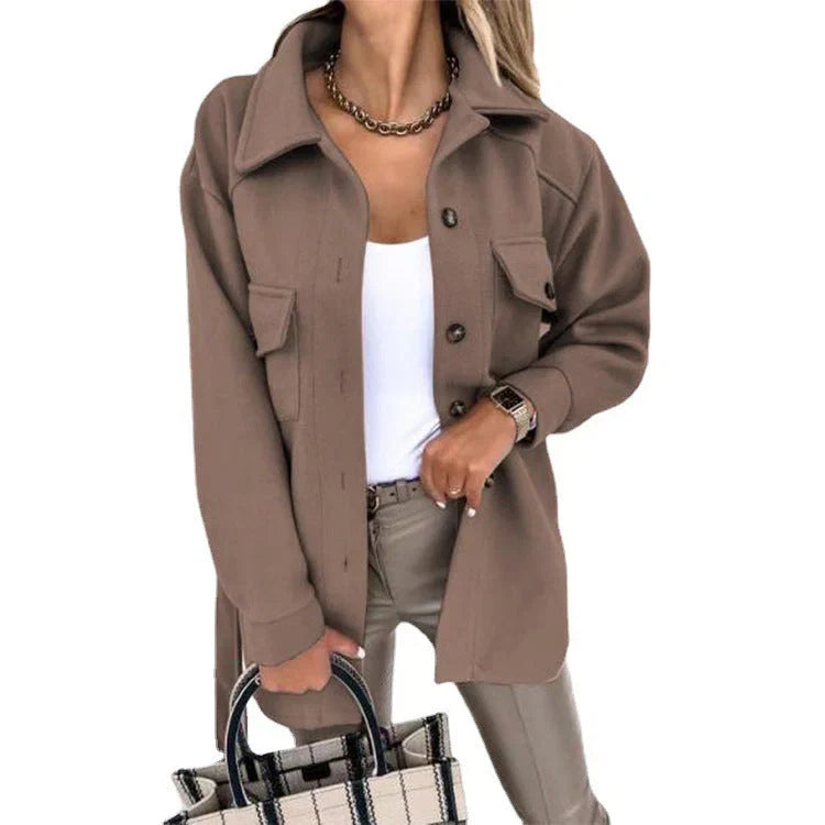 Women's Lightweight Windbreaker Jacket – Zip-Up Casual Outdoor Jacket