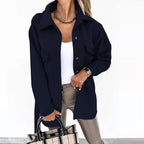 Women's Lightweight Windbreaker Jacket – Zip-Up Casual Outdoor Jacket