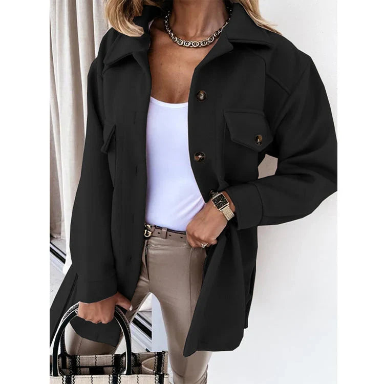 Women's Lightweight Windbreaker Jacket – Zip-Up Casual Outdoor Jacket