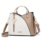 Women's Luxury Faux Leather Bag – Elegant Shoulder Bag – Lillian