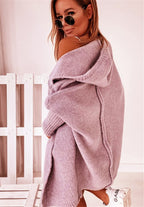 Women's Relaxed Sleeve Cardigan – Oversized Longline Cardigan