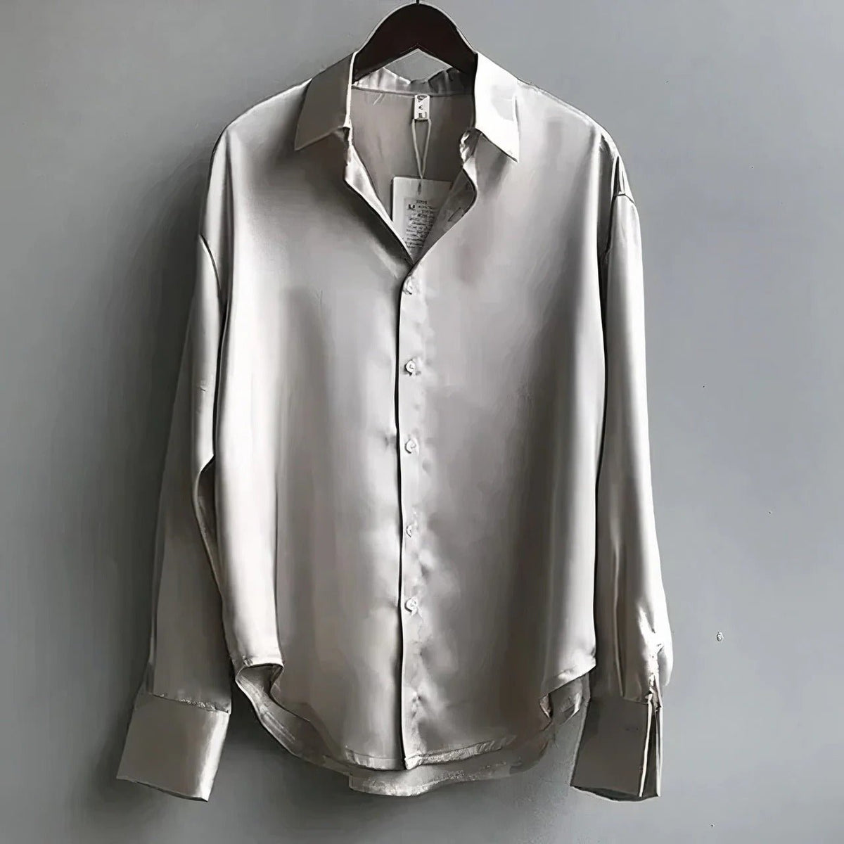 Women's Classic Button Front Blouse – Long Sleeve Everyday Blouse