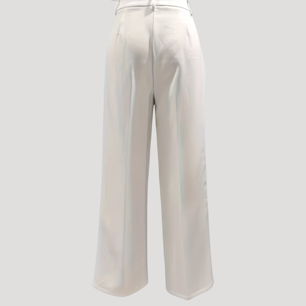 Women's Tailored Pants – Straight Leg Office Pants
