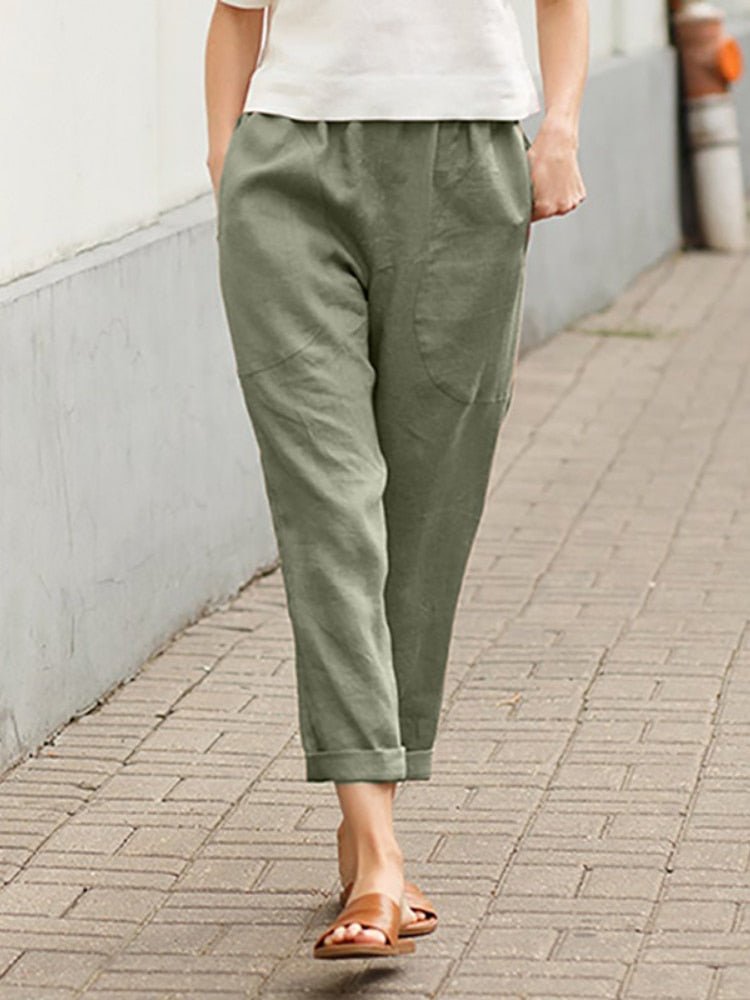 Women's High Waist Dress Pants – Elegant Office Pants