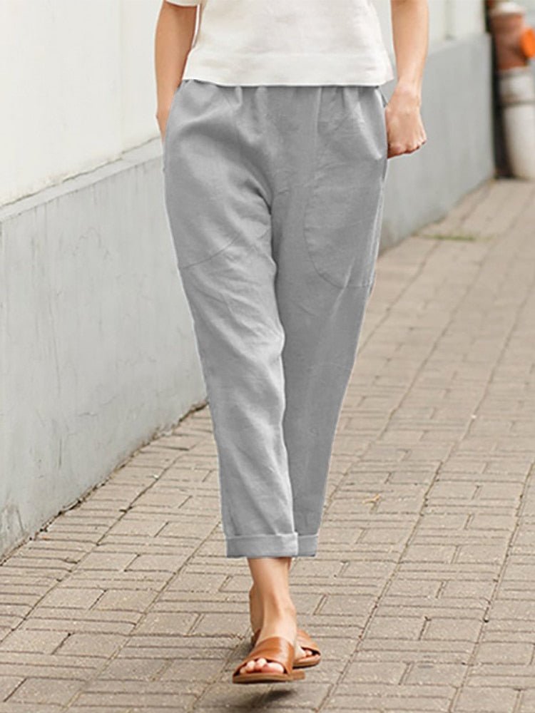 Women's High Waist Dress Pants – Elegant Office Pants