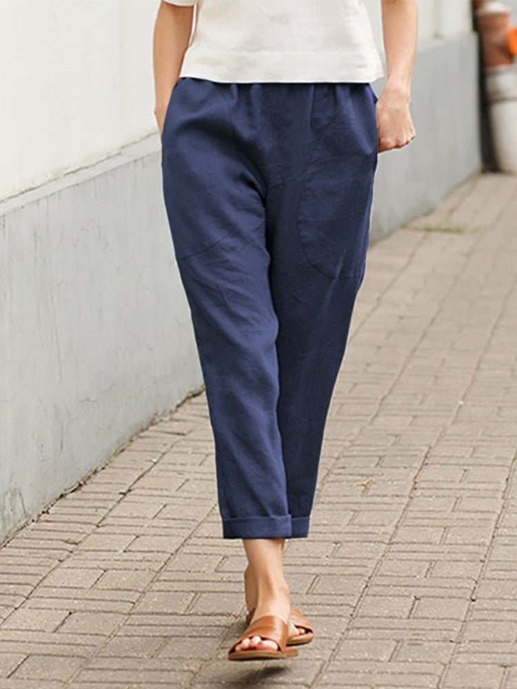 Women's High Waist Dress Pants – Elegant Office Pants