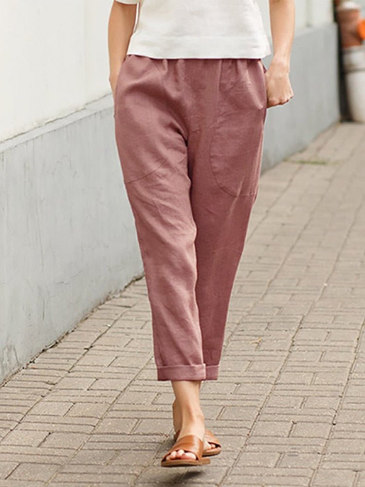 Women's High Waist Dress Pants – Elegant Office Pants