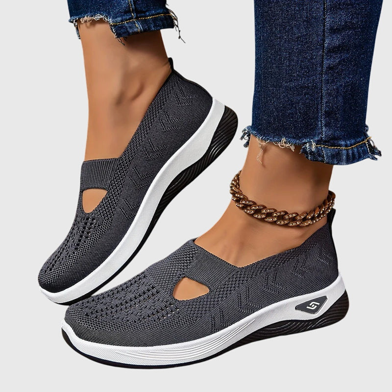 Women’s Orthopedic Slip-On Shoes – Easy Comfort Walking Shoes – Nicole
