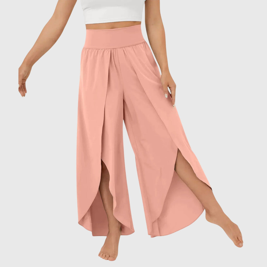 Women's Boho Wide Leg Pants – Casual Summer Pants – Zafira