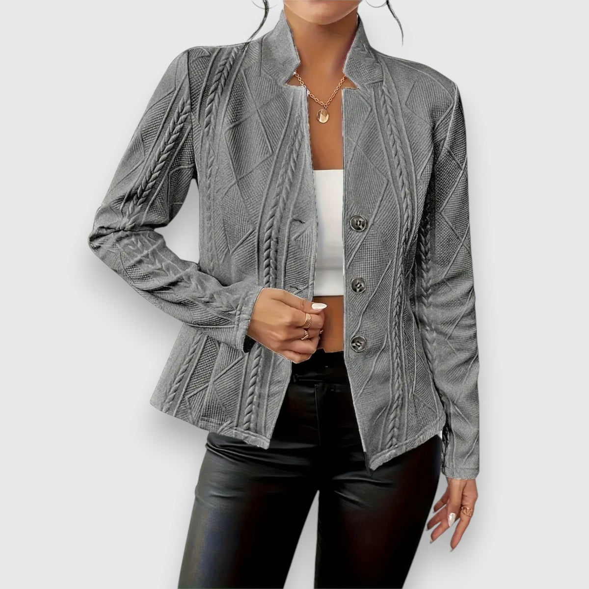 Women's Lightweight Spring Jacket – Relaxed Transitional Coat