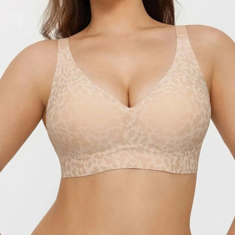 Women's Seamless Wireless Bra – Soft Everyday Support Bra