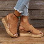 Women's Chunky Platform Sandals – Comfort Walking Sandals