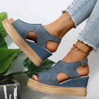 Women's Chunky Platform Sandals – Comfort Walking Sandals