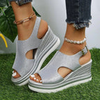 Women's Chunky Platform Sandals – Comfort Walking Sandals