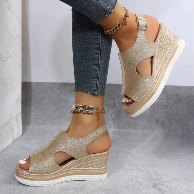 Women's Chunky Platform Sandals – Comfort Walking Sandals