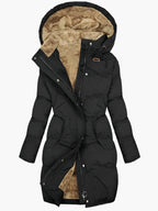 Women's Faux Fur Winter Coat – Hooded Warm Coat – Phyllis