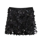 Women's Glitter Mini Dress – Glamorous Party Dress – Stella